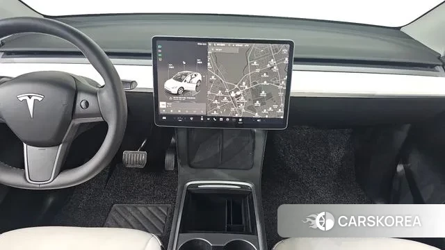 Tesla Model Y 2023 Белый из Кореи, фото 5