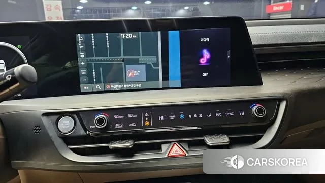 Kia K8 Hybrid 2021 Черный из Кореи, фото 5