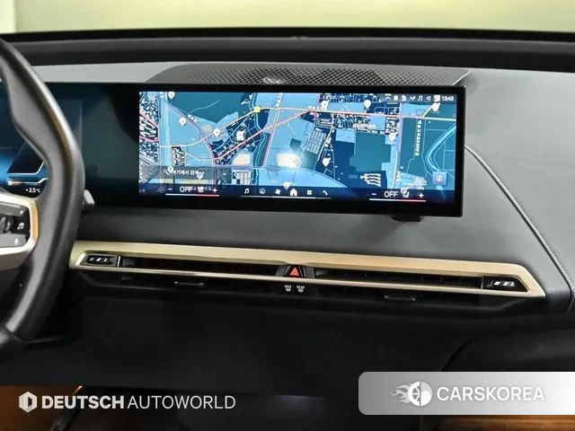 BMW iX 2024 Красный из Кореи, фото 5