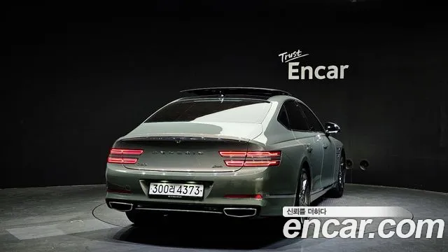 Genesis G80 (RG3) 2020 Светло-зеленый из Кореи, фото 5