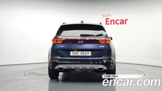 Kia Sportage The Bold 2018 Синий из Кореи, фото 5