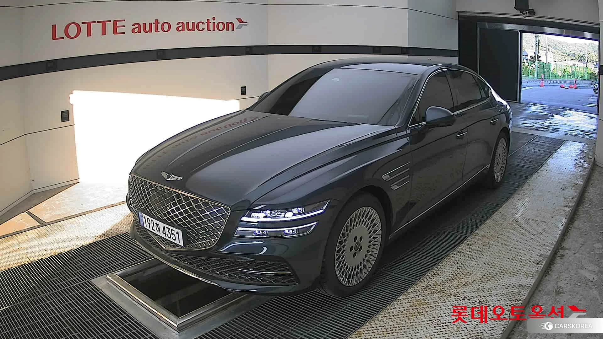 Hyundai G80 2023 Tasman Blue из Кореи, фото 5