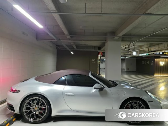 Porsche 911(992) 2020 Темно-зеленый из Кореи, фото 5