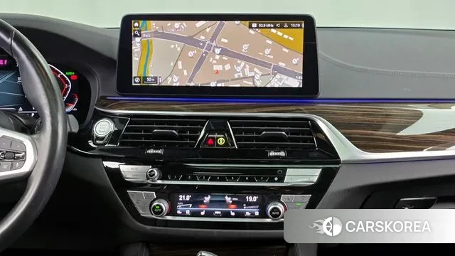 BMW 5 Series (G30) 2021 Синий из Кореи, фото 5