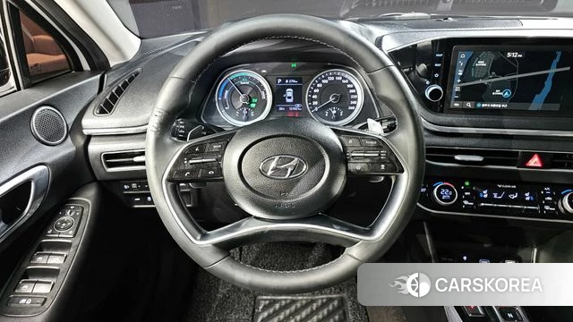 Hyundai Sonata Hybrid (DN8) 2019 Белый из Кореи, фото 5