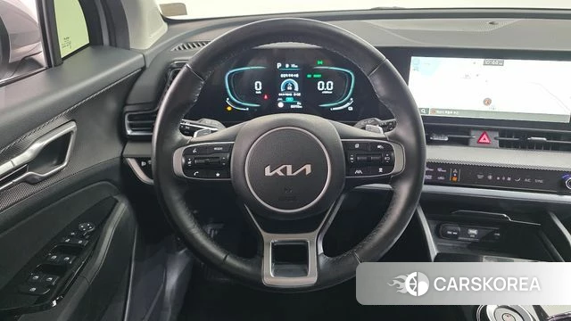 Kia Sportage 5th Generation Hybrid 2022 Серебристо-серый из Кореи, фото 5