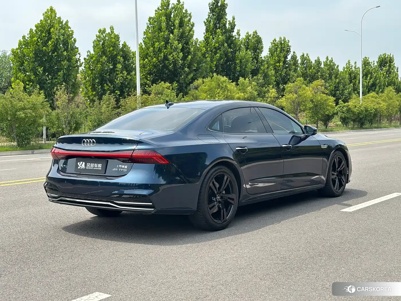 Audi A7L 2023 Синий из Китая, фото 5