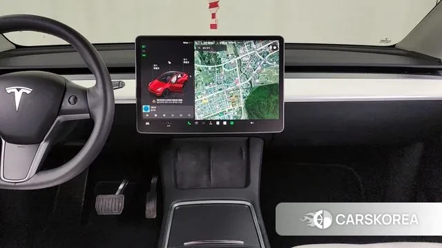 Tesla Model Y 2023 Красный из Кореи, фото 5