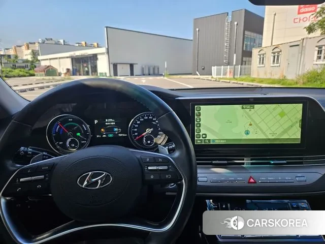 Hyundai The New Grandeur IG Hybrid 2020 Серый из Кореи, фото 5