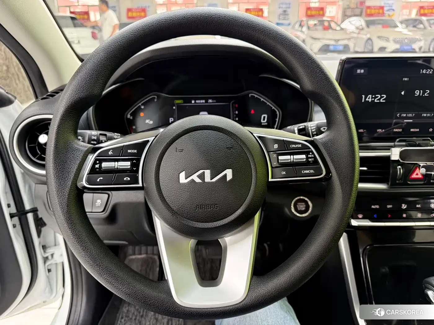 Kia K3 2021 Белый из Китая, фото 5