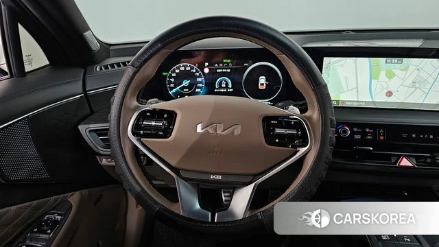 Kia K8 Hybrid 2023 Белый из Кореи, фото 5