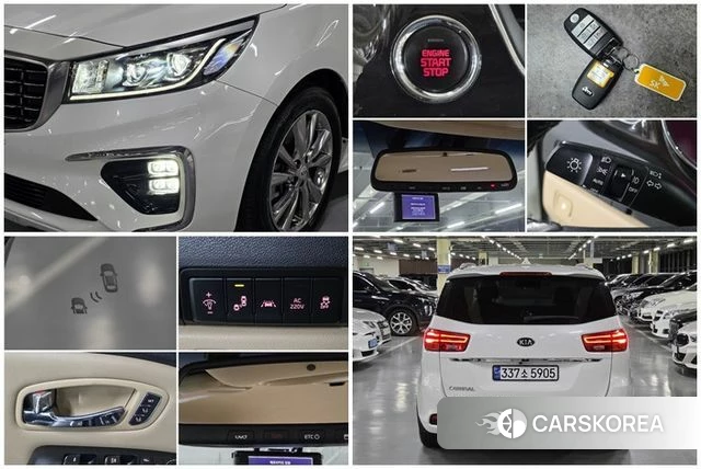 Kia The New Carnival 2019 Жемчужный цвет из Кореи, фото 5