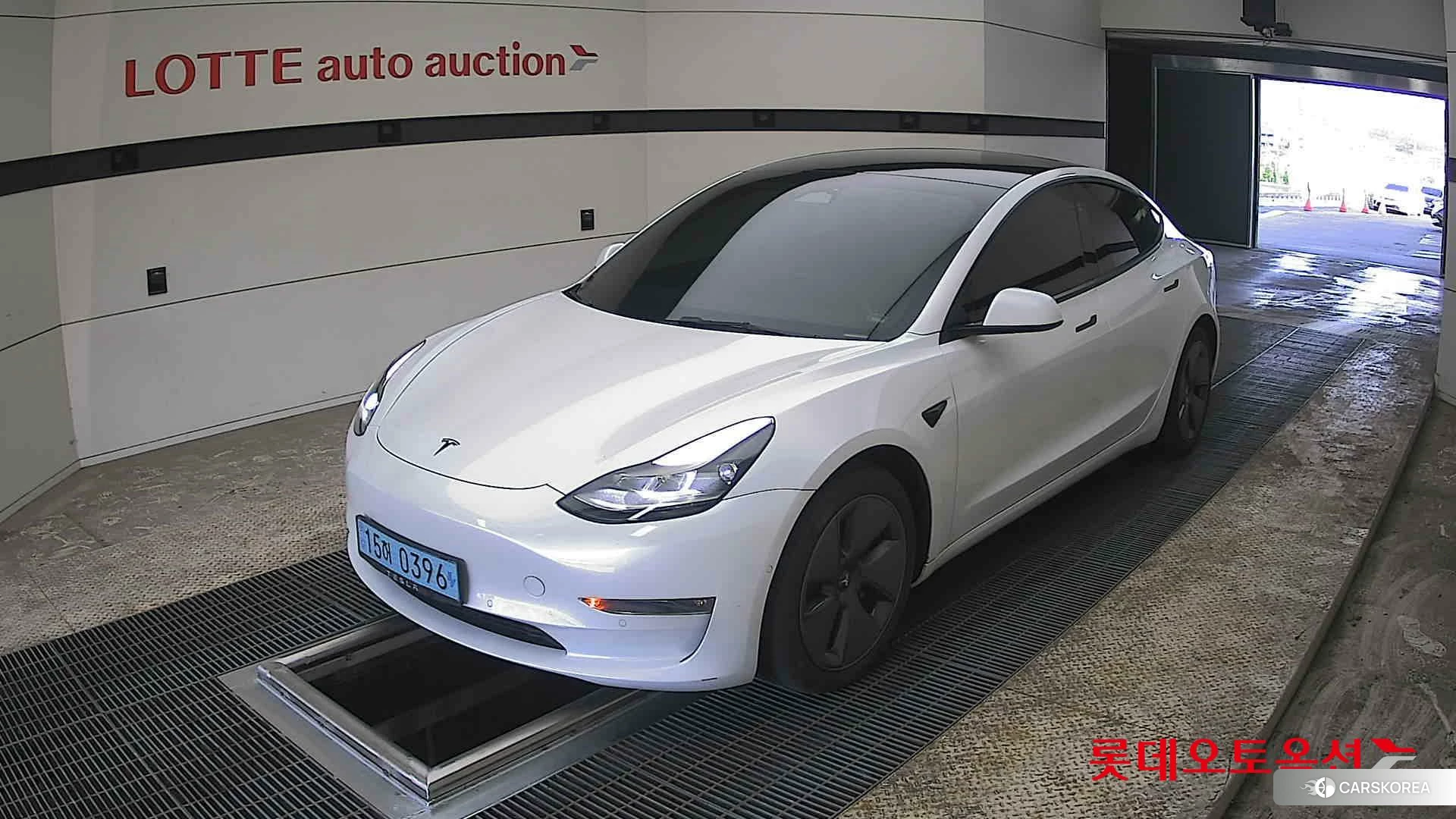 Tesla Model 3 Long Range 2022 Pearl White Multi-coat из Кореи, фото 5