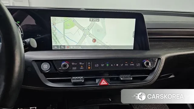 Kia K8 Hybrid 2021 Черный из Кореи, фото 5