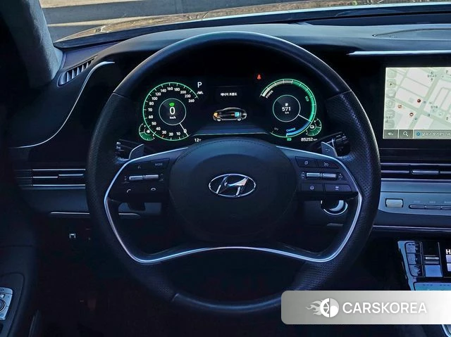 Hyundai The New Grandeur IG Hybrid 2020 Серебристо-серый из Кореи, фото 5