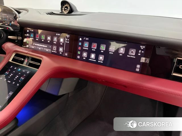 Porsche Taycan 2023 Небесно-голубой из Кореи, фото 5