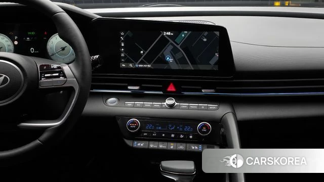 Hyundai The New Avante (CN7) 2023 Черный из Кореи, фото 5