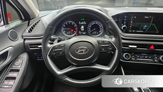 Hyundai Sonata (DN8) 2021 Белый из Кореи, фото 5