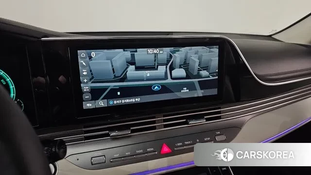 Hyundai The New Grandeur IG Hybrid 2022 Белый из Кореи, фото 5
