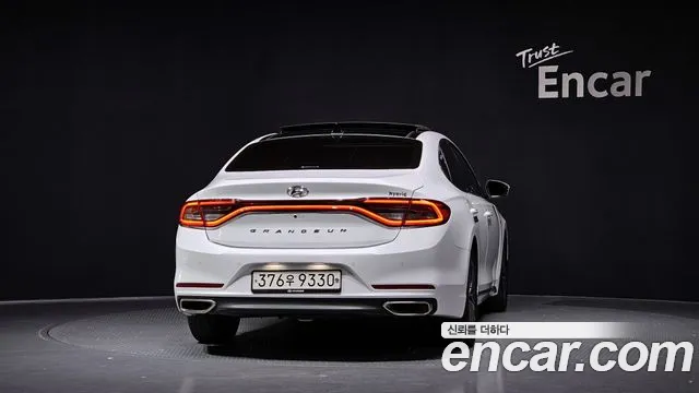 Hyundai Grandeur IG Hybrid 2018 Белый из Кореи, фото 5