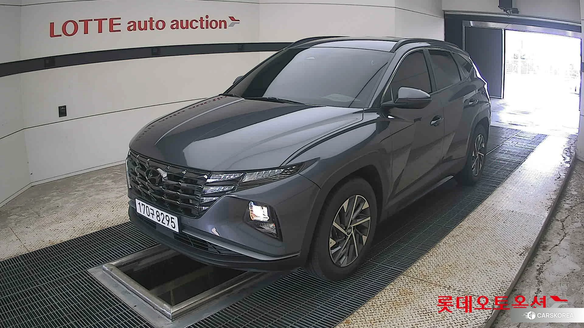 Hyundai Tucson 2022 Titanium Grey Metallic из Кореи, фото 5