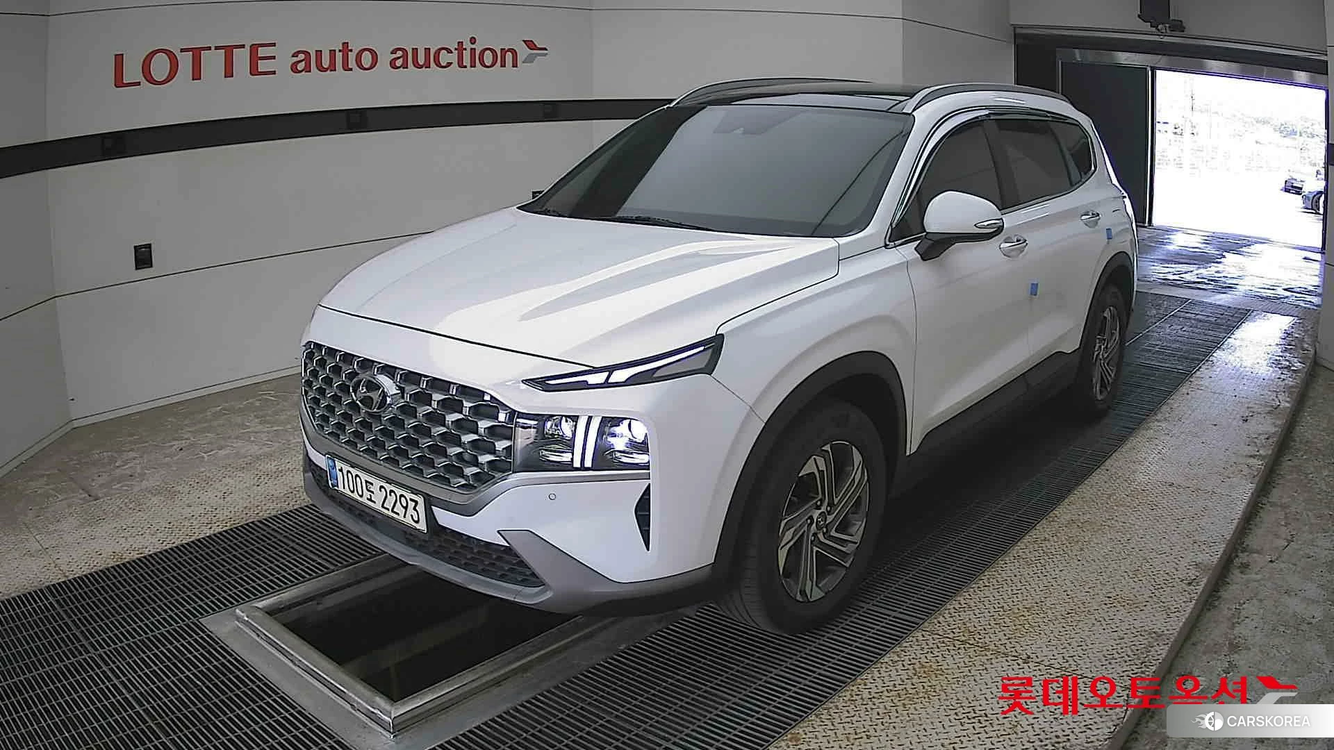 Hyundai Santa Fe 2021 Белый из Кореи, фото 5