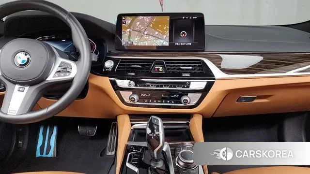 BMW 5 Series (G30) 2022 Черный из Кореи, фото 5