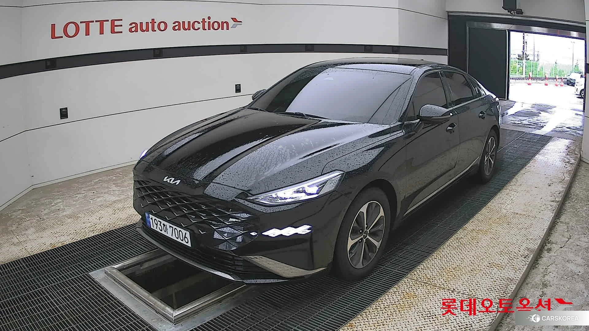 Kia K8 Hybrid 2022 Aurora Black Pearl из Кореи, фото 5