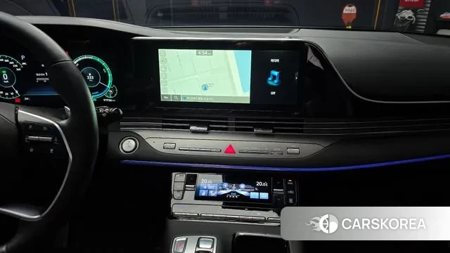 Hyundai The New Grandeur IG Hybrid 2020 Белый из Кореи, фото 5