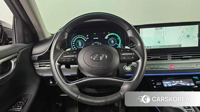 Hyundai The New Grandeur IG Hybrid 2022 Черный из Кореи, фото 5