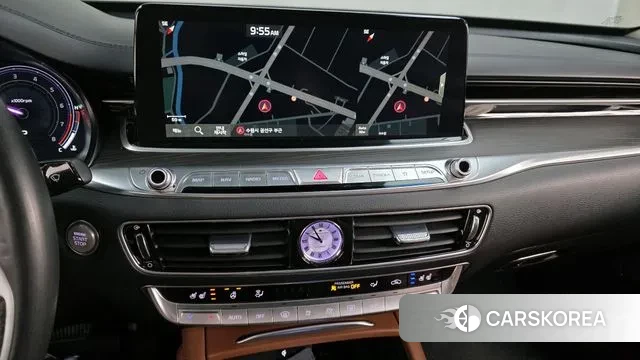 Kia More K9 2018 Светло-серебряный цвет из Кореи, фото 5