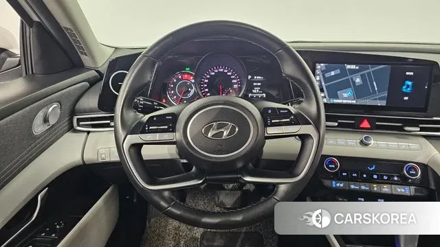 Hyundai Avante (CN7) 2021 Белый из Кореи, фото 5