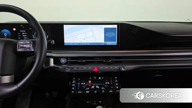 Hyundai Grandeur Hybrid (GN7) 2023 Черный из Кореи, фото 5