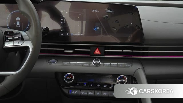 Hyundai Avante Hybrid (CN7) 2023 Серебристо-серый из Кореи, фото 5