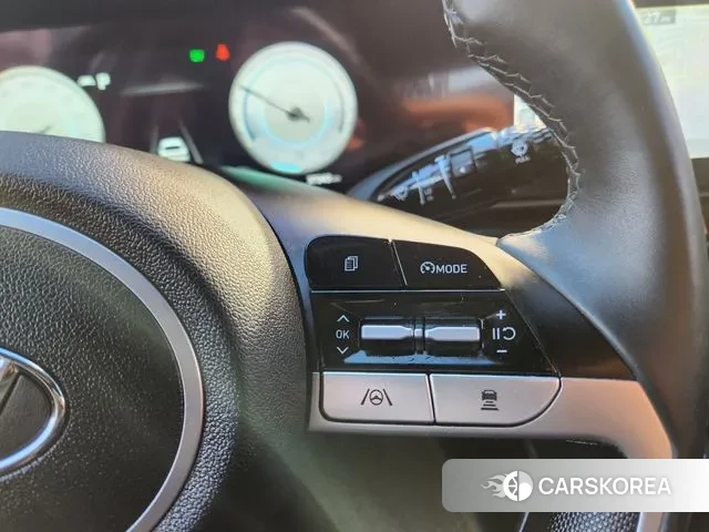 Hyundai Avante Hybrid (CN7) 2021 Белый из Кореи, фото 5