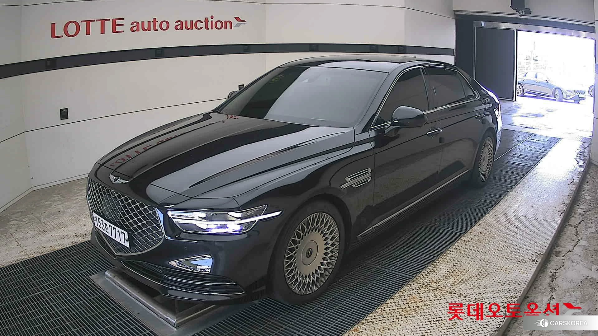 Hyundai G90 2021 Черный из Кореи, фото 5