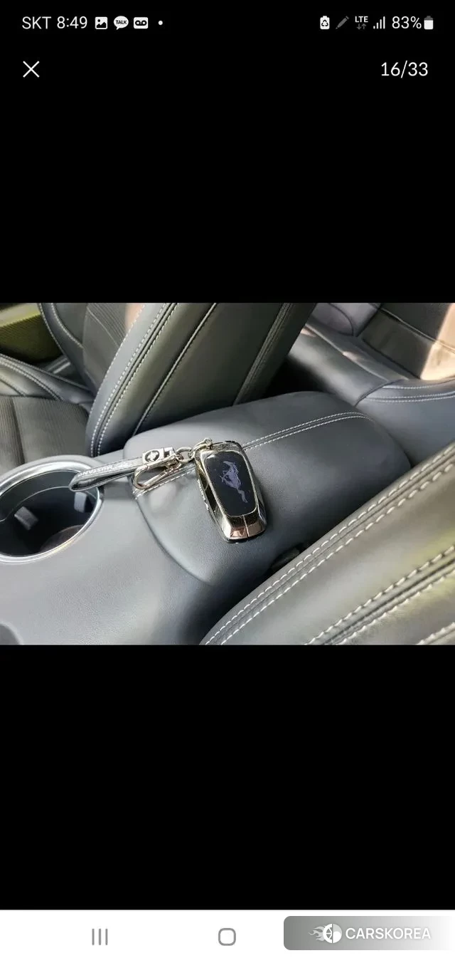 Ford Mustang 7th Generation 2024 Серый из Кореи, фото 5