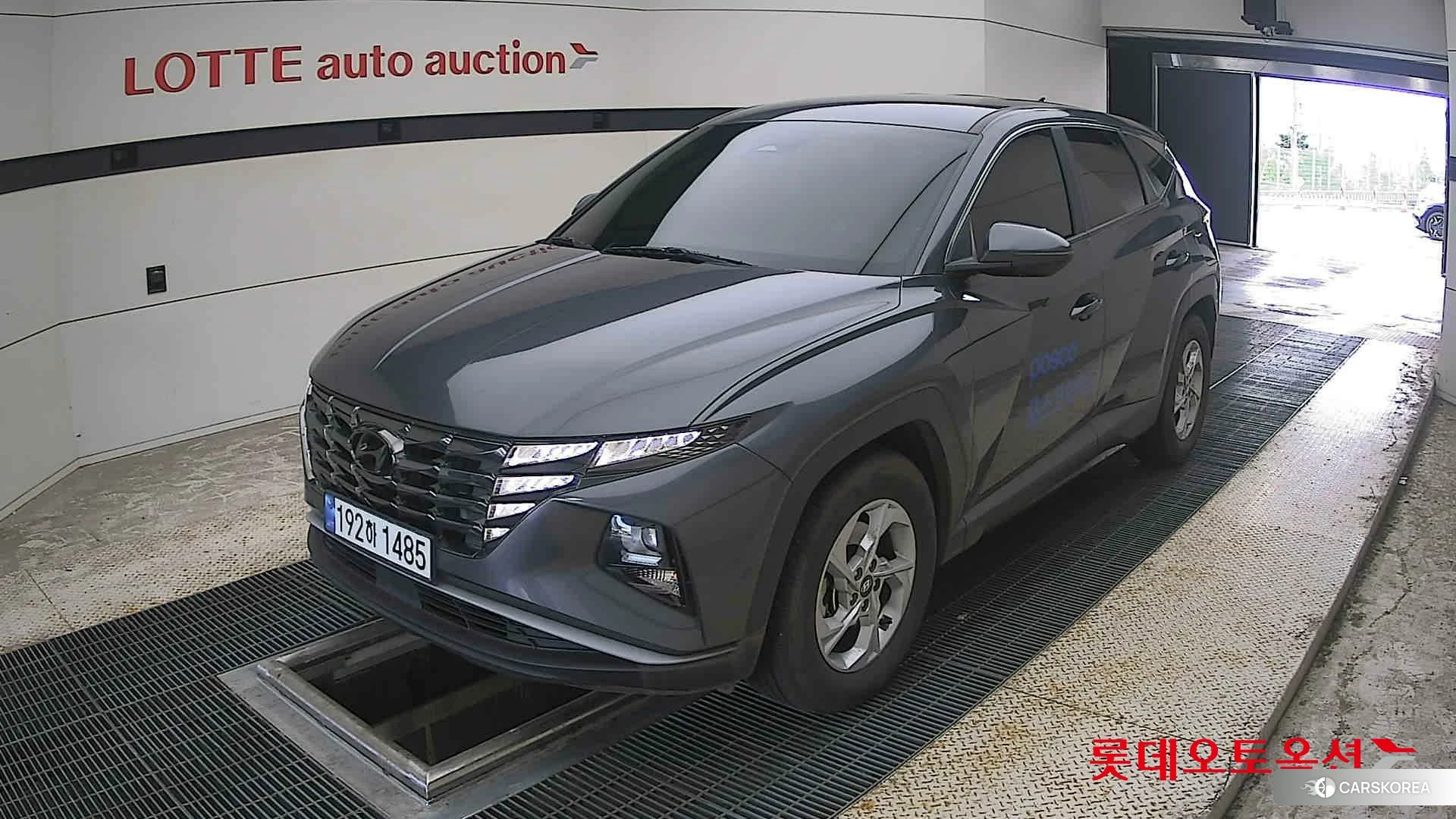 Hyundai Tucson 2022 Titanium Grey Metallic из Кореи, фото 5