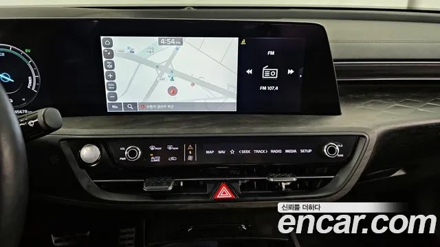 Kia K8 Hybrid 2021 Черный из Кореи, фото 5