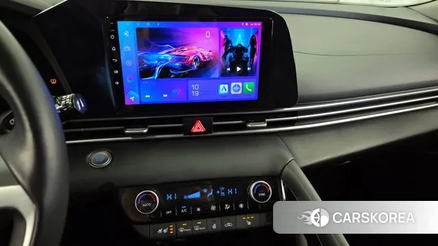 Hyundai Avante Hybrid (CN7) 2021 Черный из Кореи, фото 5