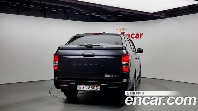 Ssangyong Rexton Sports 2019 Серый из Кореи, фото 5