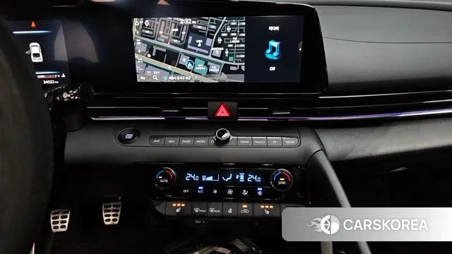 Hyundai Avante (CN7) 2022 Небесно-голубой из Кореи, фото 5