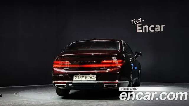 Genesis G90 2020 Красный из Кореи, фото 5