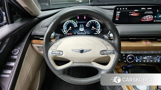 Genesis G80 (RG3) 2021 Синий из Кореи, фото 5