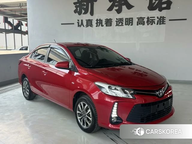 Toyota Vios 2021 Красный из Китая, фото 5