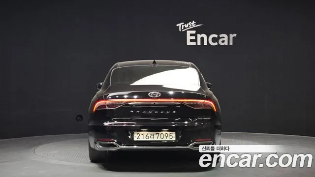 Hyundai The New Grandeur IG Hybrid 2020 Черный из Кореи, фото 5