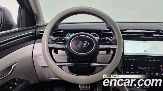 Hyundai Tucson Hybrid (NX4) 2020 Черный из Кореи, фото 5