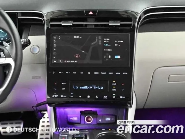 Hyundai Tucson Hybrid (NX4) 2022 Белый из Кореи, фото 5