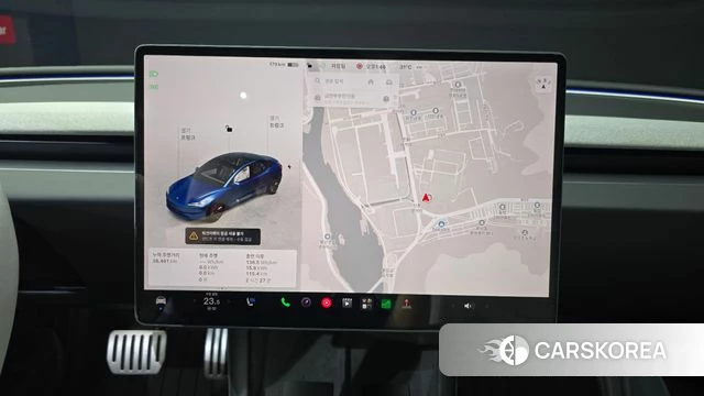 Tesla Model 3 2024 Синий из Кореи, фото 5