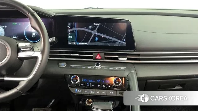 Hyundai Avante Hybrid (CN7) 2020 Белый из Кореи, фото 5